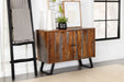 Mathis Sled Base Accent Cabinet Sheesham Grey image