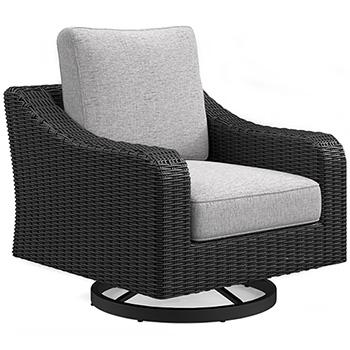 Beachcroft Outdoor Swivel Lounge with Cushion