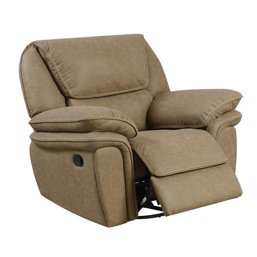 Emerald Home Allyn Swivel Glider Recliner in Desert Khaki image