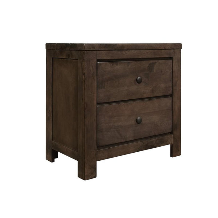 Emerald Home Ashton Hills Nightstand in Classic Gray/Brown