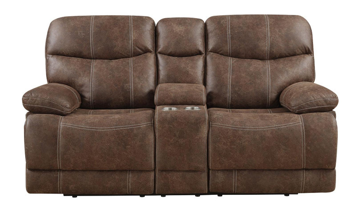 Emerald Home Earl Loveseat in Brown image