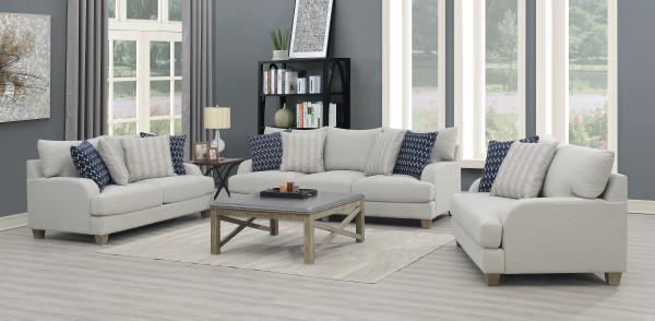 Emerald Home Laney Loveseat in Harbor Gray