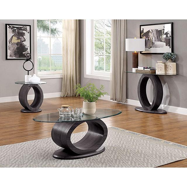 Lodia Gray End Table