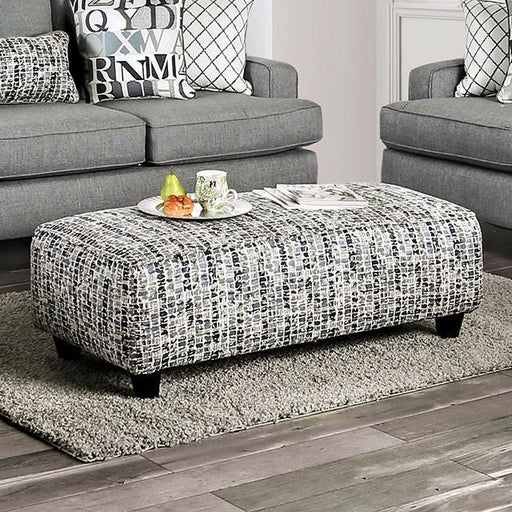 Verne Pattern Ottoman image