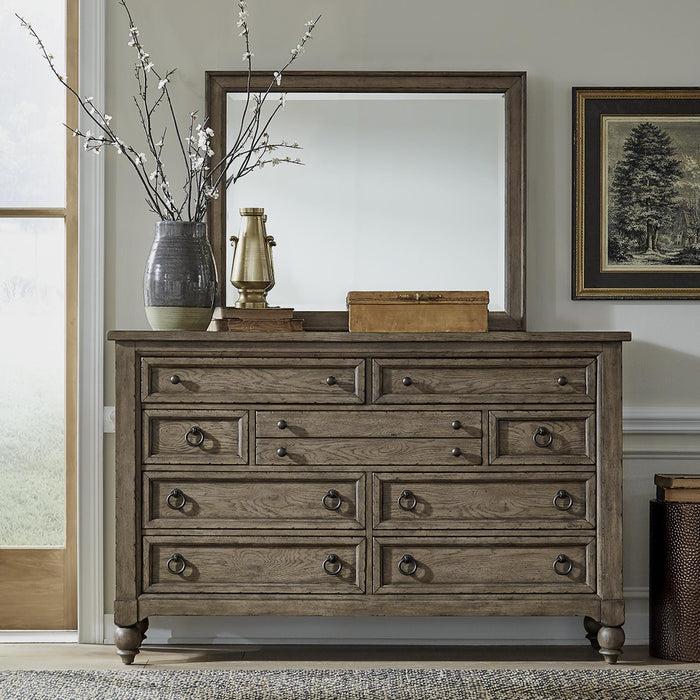 Americana Farmhouse Dresser & Mirror image