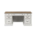 Liberty Magnolia Manor Jr Executive Desk in Antique White image