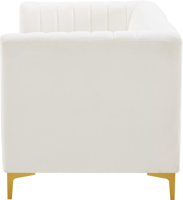 Alina Cream Velvet Modular Sofa