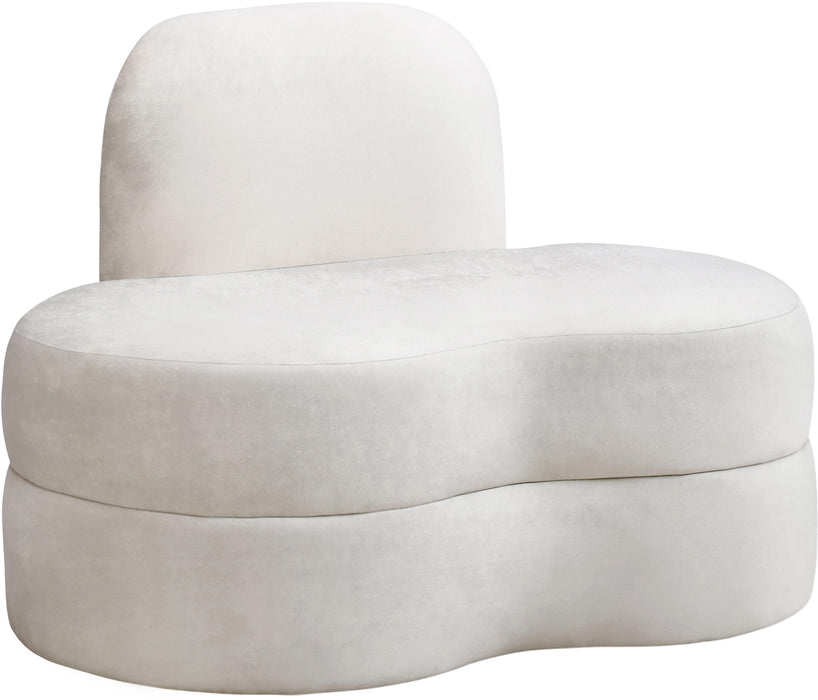 Mitzy Cream Velvet Chair image