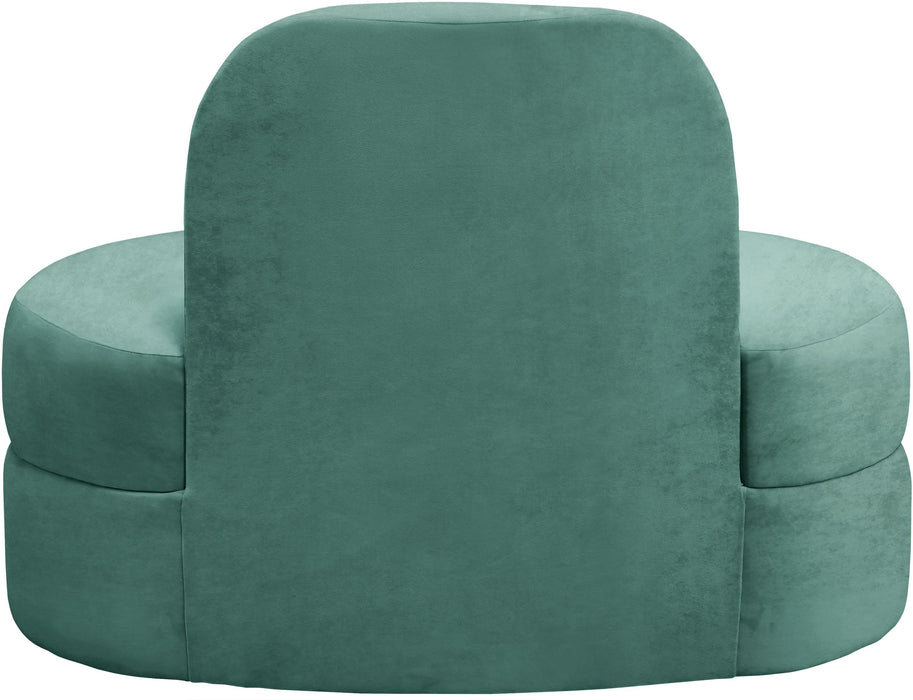 Mitzy Mint Velvet Chair