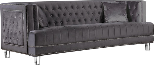 Lucas Grey Velvet Sofa image