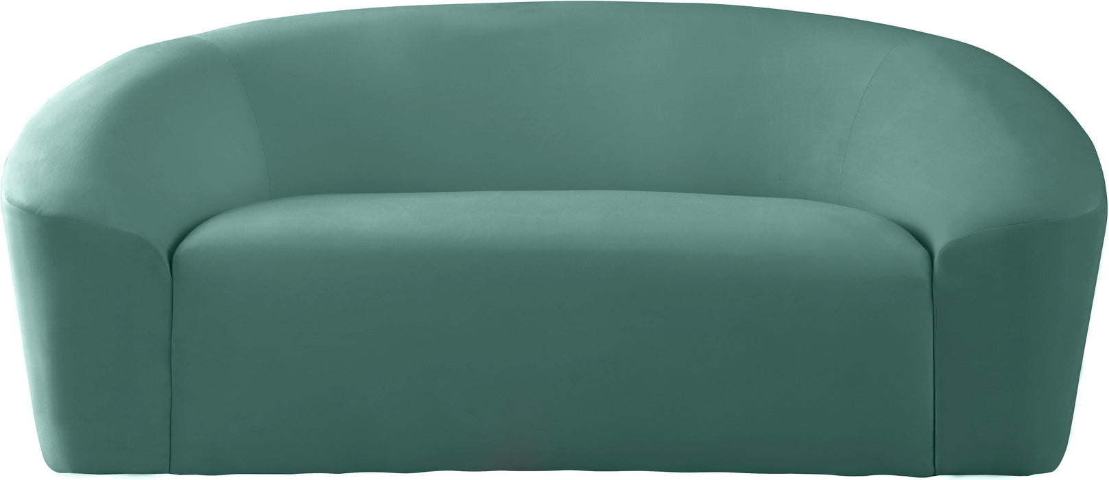 Riley Mint Velvet Loveseat