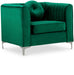 Isabelle Green Velvet Chair image