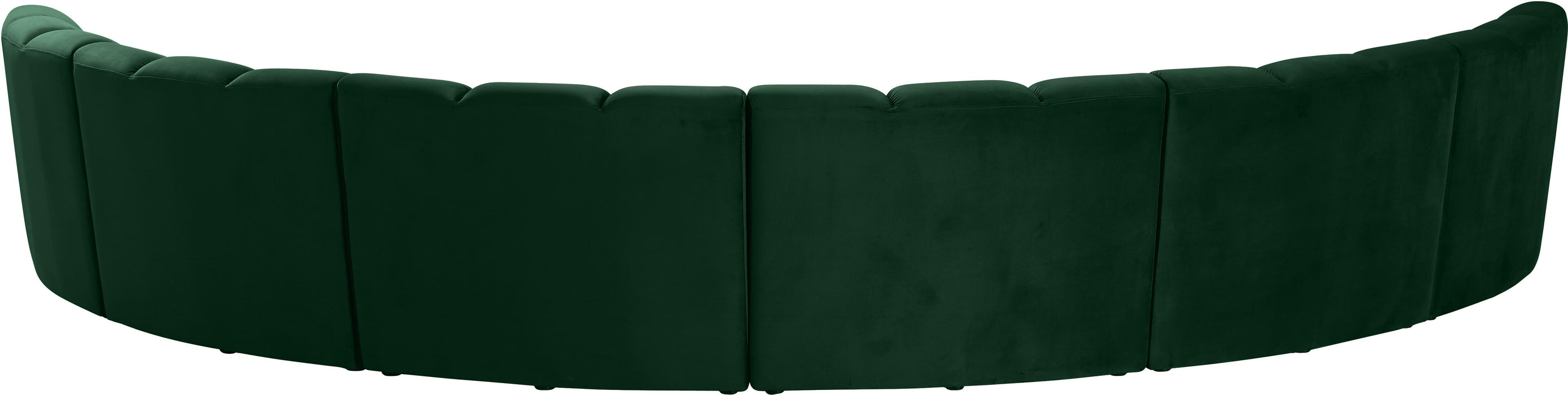 Infinity Green Velvet 6pc. Modular Sectional