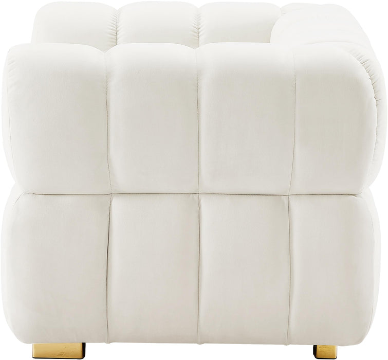 Gwen Cream Velvet Chair