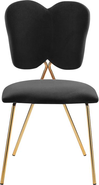 Angel Black Velvet Dining Chair