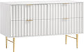 Modernist White Gloss Dresser image