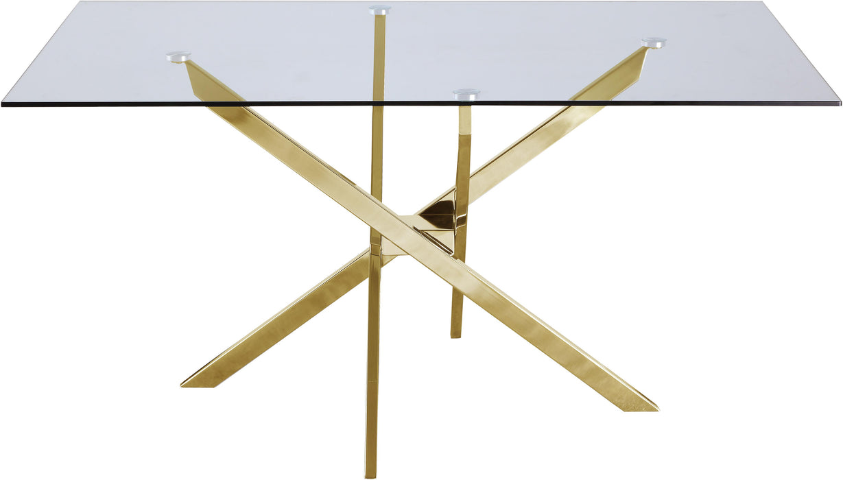 Xander Gold Dining Table