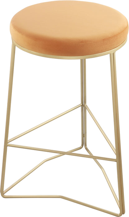 Tres Mango Velvet Counter Stool image