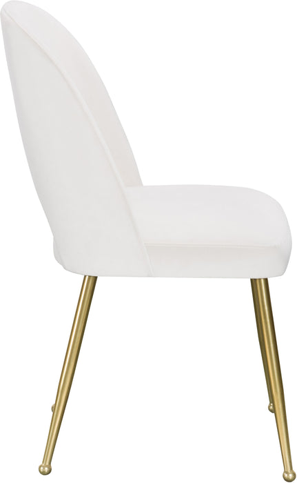 Logan Cream Velvet Dining Chair