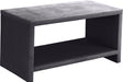 Cleo Grey Velvet Night Stand image