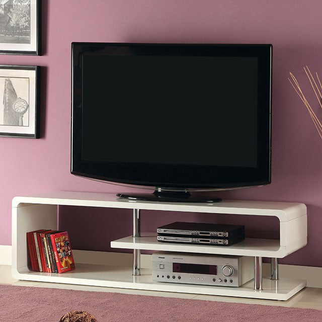 Ninove II White 55" TV Console